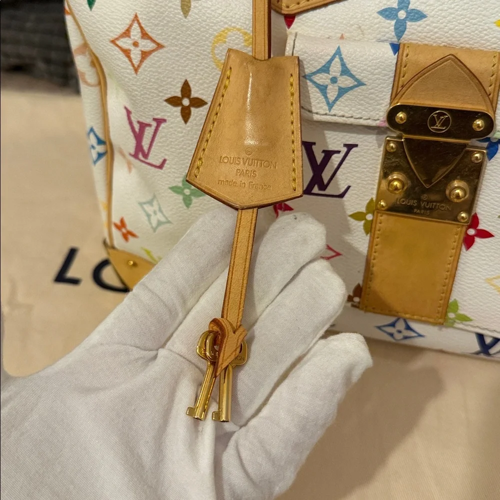 ❤️Authentic Louis Vuitton Takashi Murakami Multi Color Speedy 30 - Picture 8 of 13